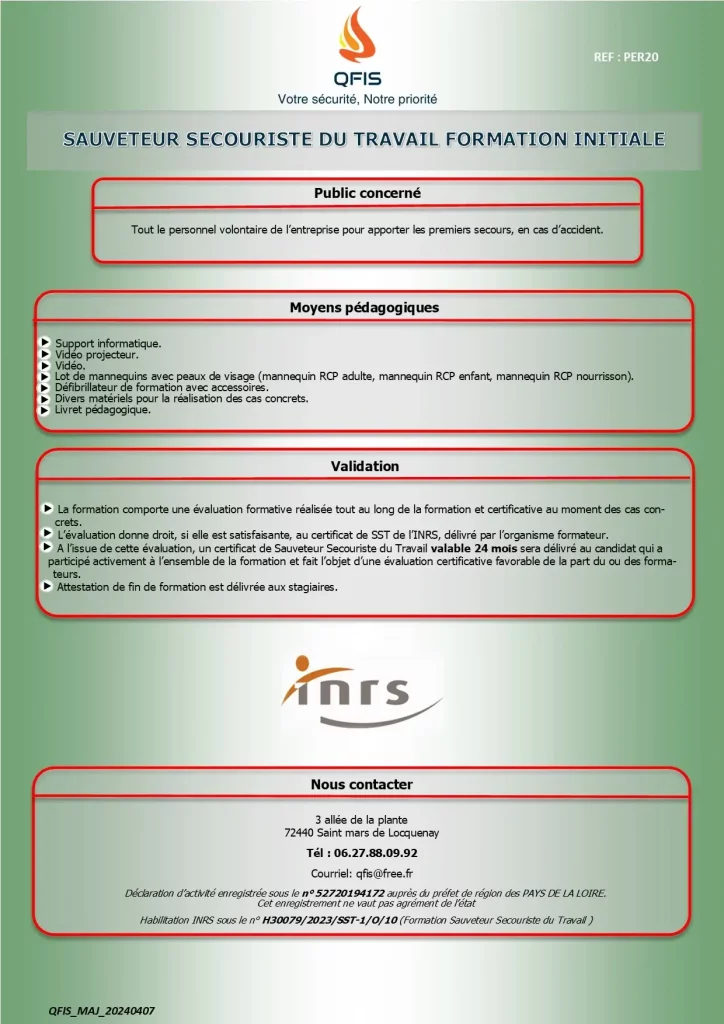 Formation SST initiale_ QFIS
